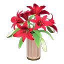 Casablanca lilies - Red | Animal Crossing (ACNH) | Nookea