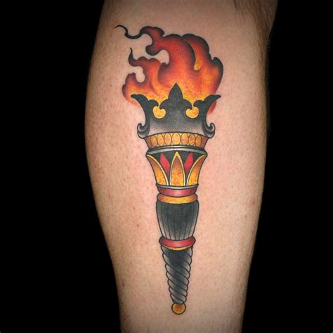 Torch Tattoo by Cam Pohl | Ink master tattoos, Ink master, Tattoos