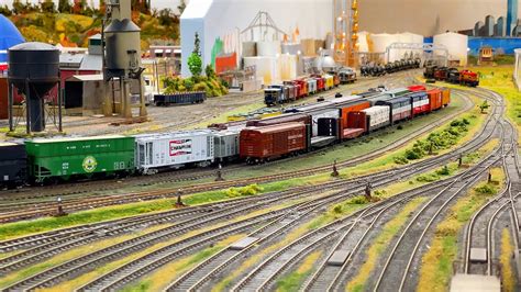 Beautiful Massive HO Scale Model Train Layout at The Treasure Coast ...