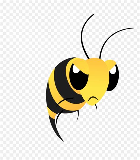 Angry Bee Clip Art - Png Download (#2620646) - PinClipart