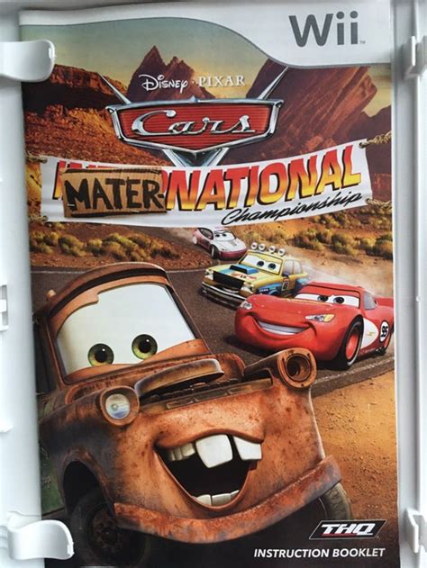 Wii Cars Mater-National Championship on Mercari | Mater cars, Wiggles ...