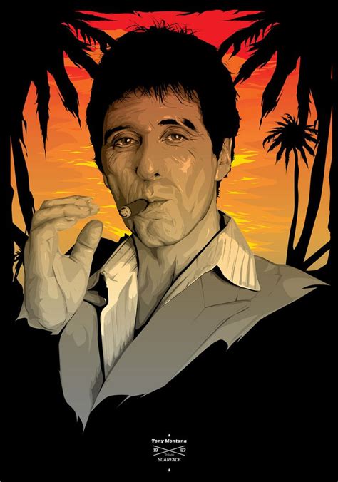 Tony Montana Scarface Tribute | Scarface poster, Scarface, Tony montana