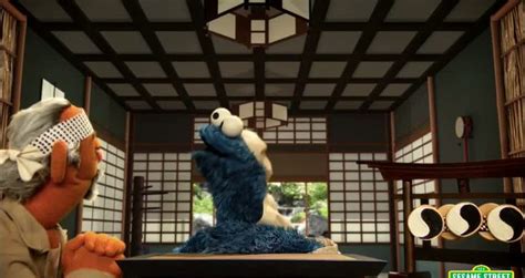 Sesame Street Official Trailer Cookie Monster is The Biscotti Kid Karate Kid Parody - Videos ...