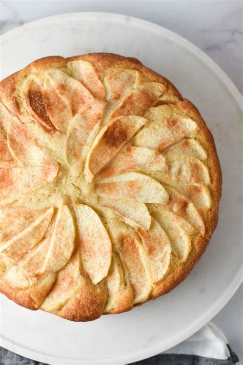 French Apple Cake - The Dizzy Cook