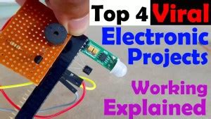 Electronic projects with 2n2222 Transistor or BC547 Transistor