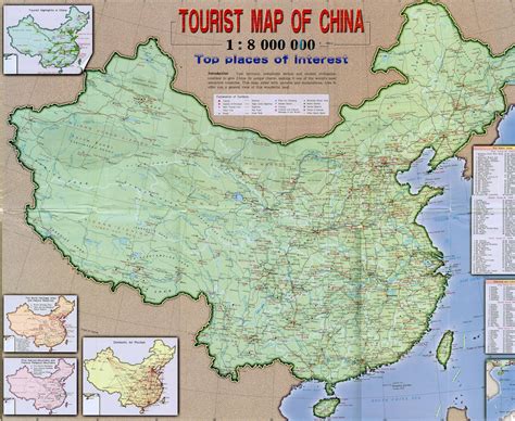 Large Detailed Road Map Of China China Large Detailed Road Map | Images ...