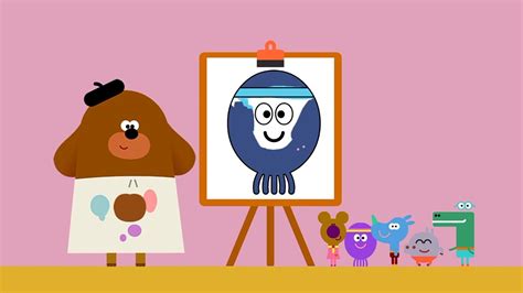 Hey Duggee : Drawing Badge - YouTube