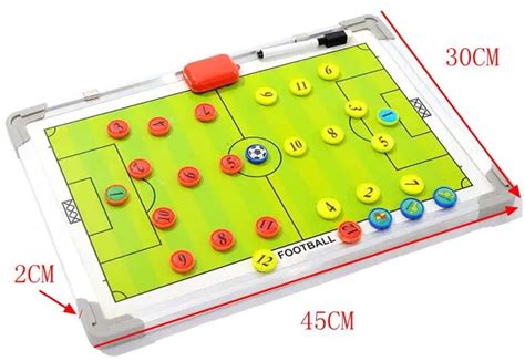 2017 latest magnetic football/soccer coaching board football tactics ...