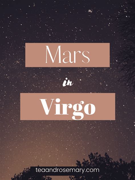 Everything You Need To Know About Mars In Virgo In The Natal Chart ...