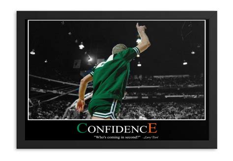 Larry Bird 1988 3-Point Contest "Confidence" – Poster - Canvas Print ...