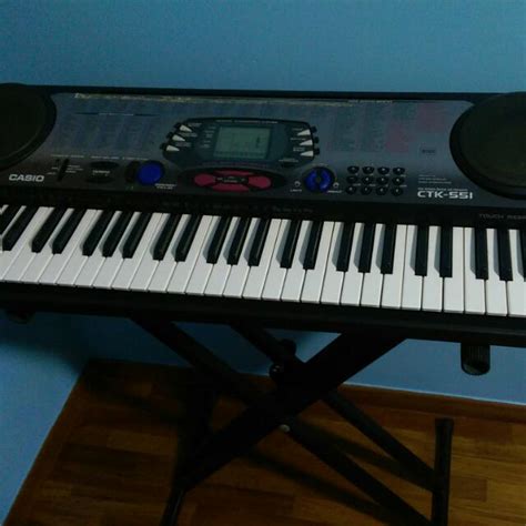 Casio Keyboard CTK-551, Hobbies & Toys, Music & Media, Musical ...