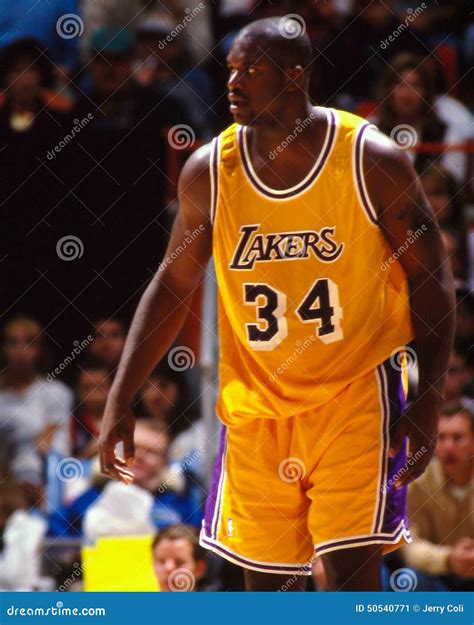 Shaquille O Neal, Los Angeles Lakers Editorial Photo - Image of neal ...