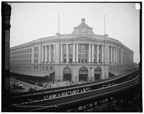 South Station in Boston circa 1904 | Boston history, Canvas art prints ...