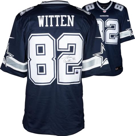 Jason Witten Cowboys Signed Nike Navy Game Jersey - Fanatics | Witten ...