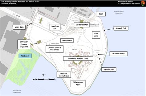 Maps - Fort McHenry National Monument and Historic Shrine (U.S ...