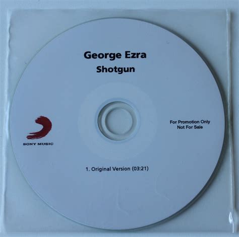 George Ezra - Shotgun (2018, CDr) | Discogs