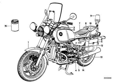 Visualizing the Assembly of BMW R65: A Detailed Parts Diagram