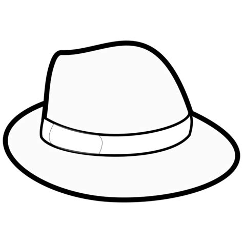 Hat Outline PNG, SVG Clip art for Web - Download Clip Art, PNG Icon Arts