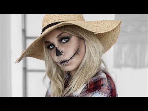 (1) CREEPY SCARECROW | HALLOWEEN LOOK - YouTube | Maquillage halloween, Halloween maquillage ...