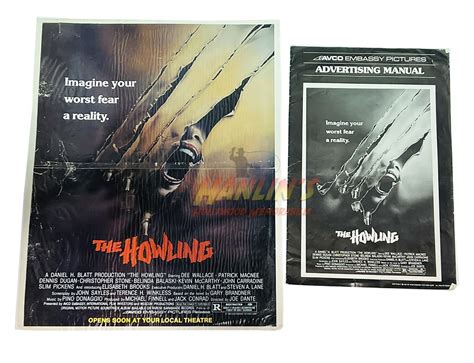 The Howling (1981) - Poster and Pressbook