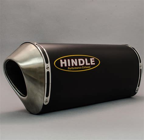 Hindle Exhaust for Yamaha Vmax (09-15) with 14x2.25 Evolution Black Ceramic Muffler Stealth