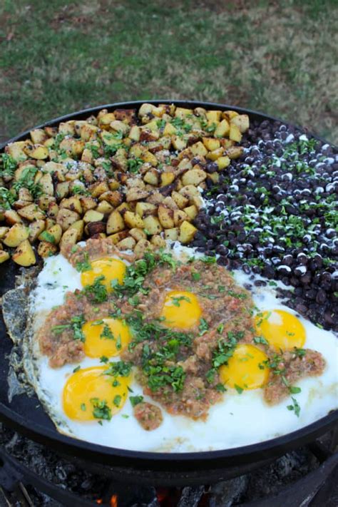 Southwestern Breakfast Skillet - Over The Fire Cooking