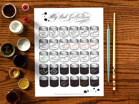 Every Calligraphy Ink Question You Ever Had ... Answered! – The Postman's Knock