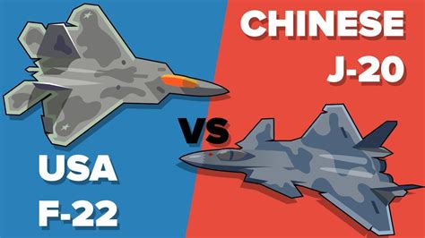 US Air Force F-22 vs China's J-20 Fighter Jet - Which Would Win ...