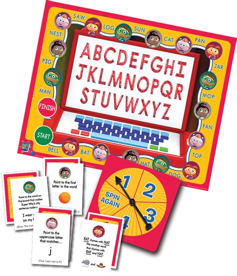 Super WHY ABC Letter Game | Briarpatch