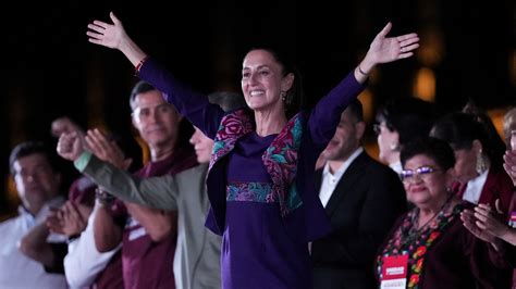 Claudia Sheinbaum becomes Mexico's first female President | World News ...