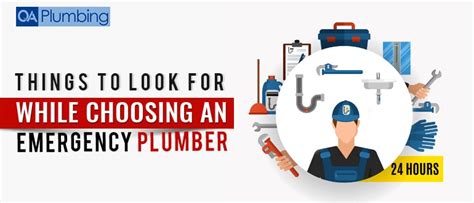 Things To Look For While Choosing An Emergency Plumber