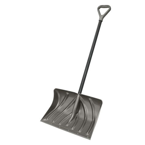 Suncast 20 in. W X 51 in. L Graphite Snow Shovel - Ace Hardware