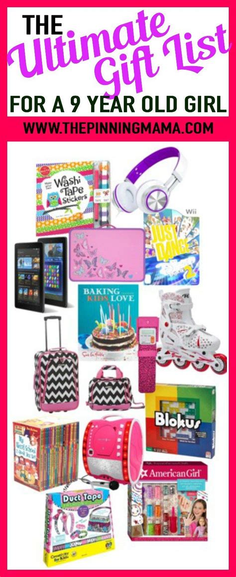 The Ultimate Gift List for a 9 Year Old Girl | Birthdays, Gift and Girls