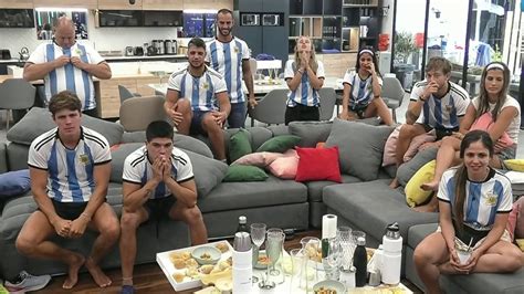 ¡Argentina campeón! Así reaccionó la casa de Gran Hermano - Gran ...