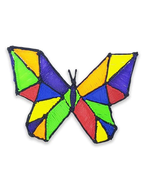 Butterfly №6 (Free Template For a 3D Pen)