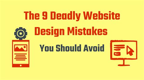 The Most Common Website Design Mistakes You Should Avoid | Top Web Design Mistakes ...