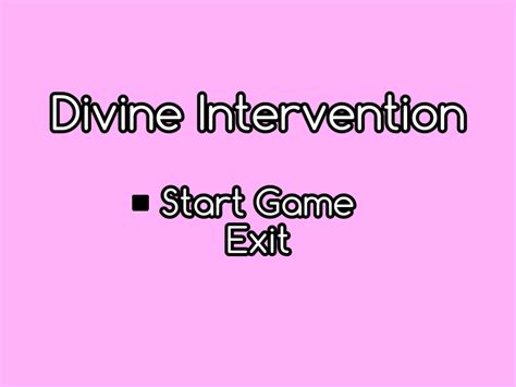 Divine Intervention by ghoulbroth