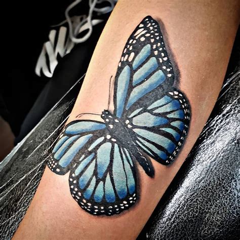 Blue Butterfly Tattoos - 3D Butterfly Tattoos - Butterfly tattoos ...