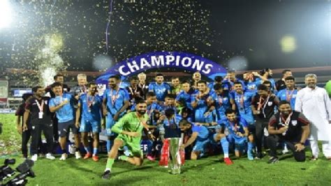 Intercontinental Cup: Indian football team bask in glory of victory