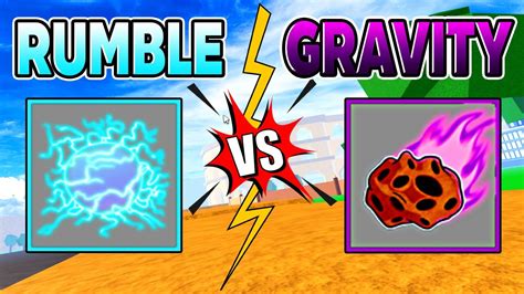 (BEST FRUIT!!!) Gravity Vs Rumble - 🌊Blox Fruit - YouTube