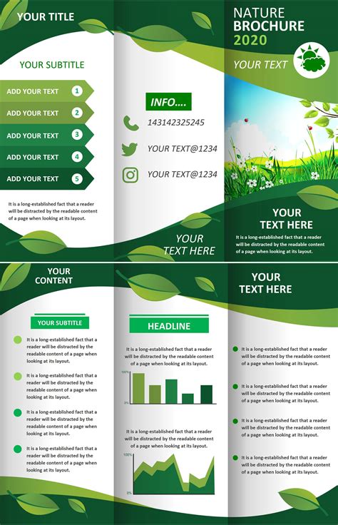 WORD of Nature 202X Brochure.docx | WPS Free Templates