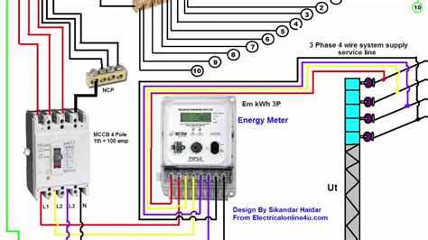 3 Phase Wiring Installation In House | 3 Phase Distribution Board - 3 ...