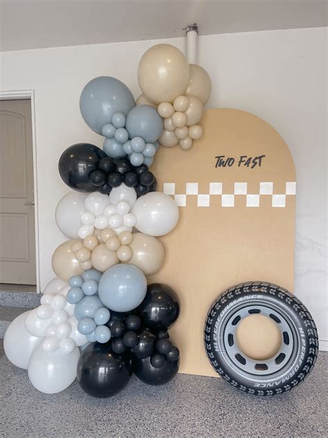 Two Fast Party Decor | 2nd birthday party for boys, Cars theme birthday party, Birthday