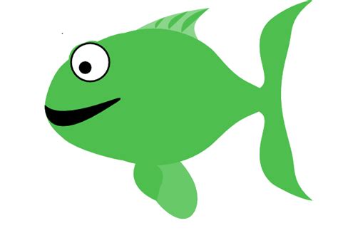 Green Cartoon Fish - ClipArt Best