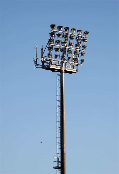 Free photo: Floodlights - Football, Lights, Soccer - Free Download - Jooinn