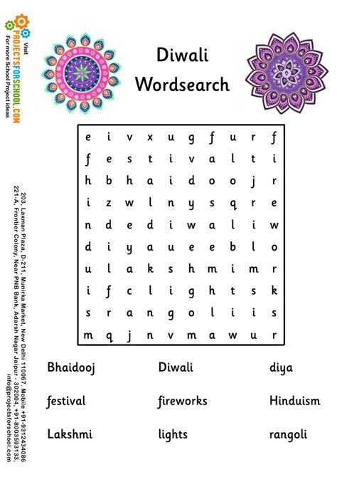 15 best Diwali Worksheets images on Pinterest | Social studies worksheets, Word search and Puzzle