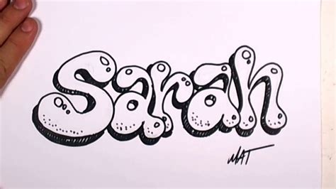 Graffiti Writing Sarah Name Design #36 in 50 Names Promotion | Graffiti lettering, Graffiti ...