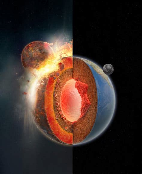 A ‘Big Whack’ Formed the Moon and Left Traces Deep in Earth, a Study ...