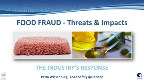 Food Fraud - Threats & Impacts