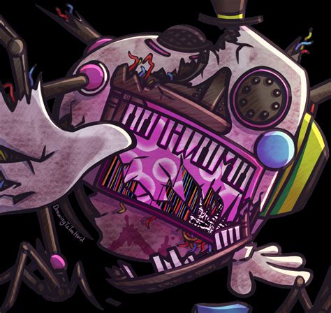 FNAF SB RUIN DJ Music man by DrawingIsTooHard on DeviantArt